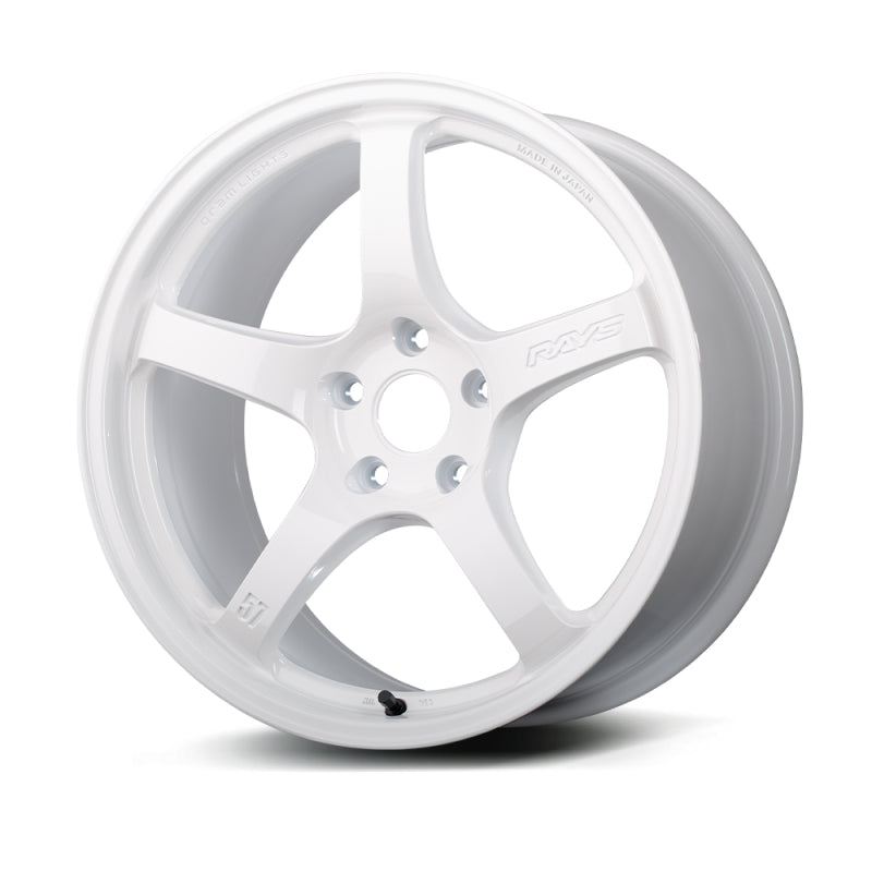 Gram Lights 57CR 15x8.0 +35 4x100 Ceramic White Wheel