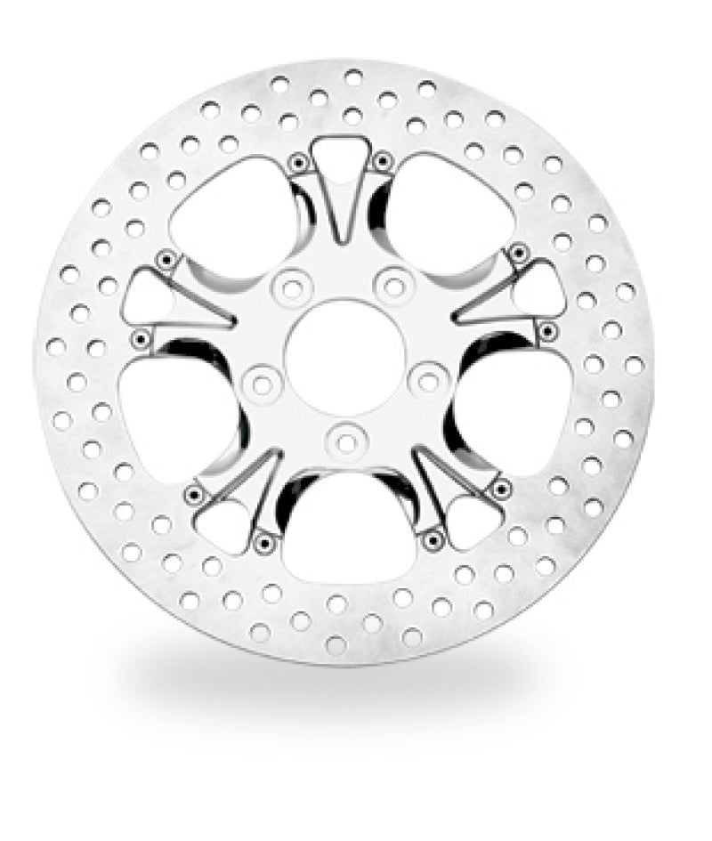 Performance Machine Disc/Carr 11.5 Gatlin Front - Chrome