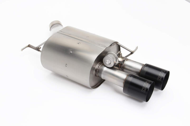 Dinan 12-16 BMW M5 (F10) Free Flow Axleback Exhaust System - Black Tips