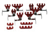 Moroso Chevrolet Big Block Ignition Wire Loom Kit - 7-9mm - Red