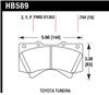 Hawk 08-10 Toyota Land Cruiser / 07-10 Tundra Super Duty Street Front Brake Pads