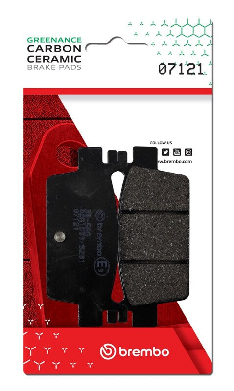 Brembo KYMCO Ak Carbon Ceramic Brake Pad - Rear