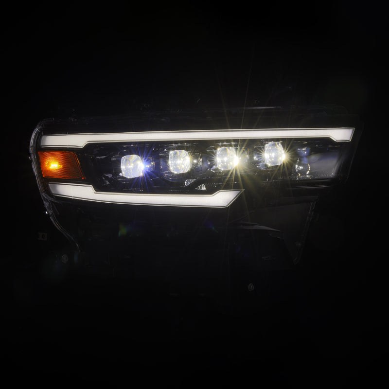AlphaRex 25-26 Dodge Ram 1500 NOVA LED Proj Headlights- Alpha-Black w/Activ Lit/Seq Signal/Switchbk