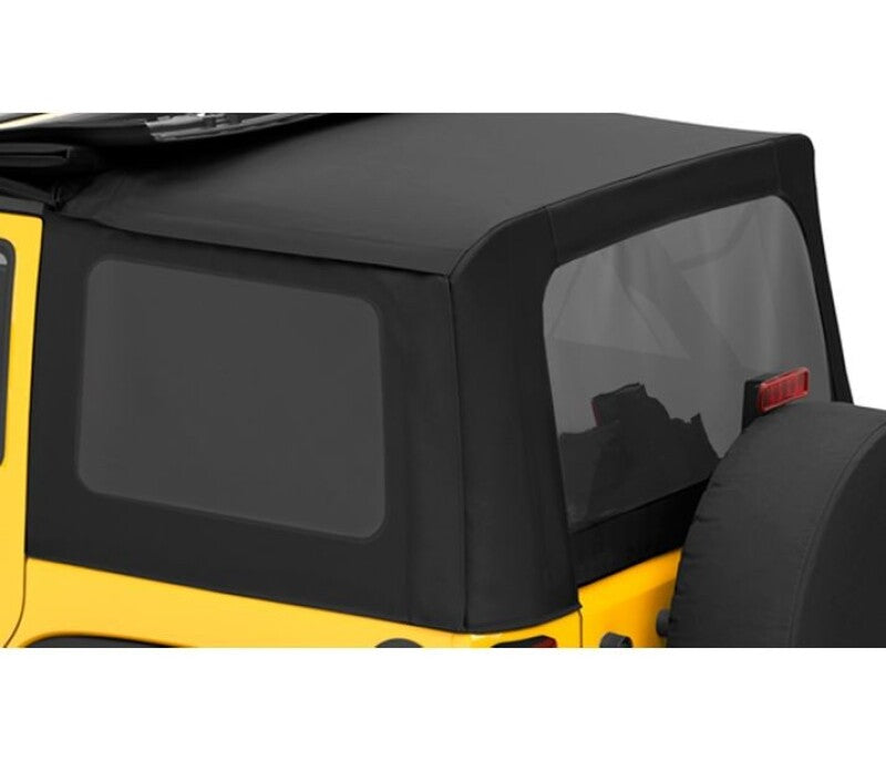 Bestop 07-10 Jeep Wrangler JK 4-Door Window Set (Black Diamond)