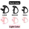 Rugged Radios Rubber Ear Mold Buds for Acoustic Tubes Left Ear / Light Color