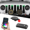XK Glow XKmax Pre-Runner Style RGBW LED Grill Pods - 4pc