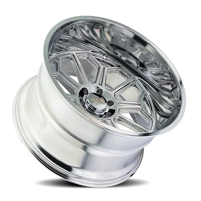 Cali Off-Road 9117 Auburn 20x10 / 6x139.7 BP / -25mm Offset / 106mm Hub Polished Wheel