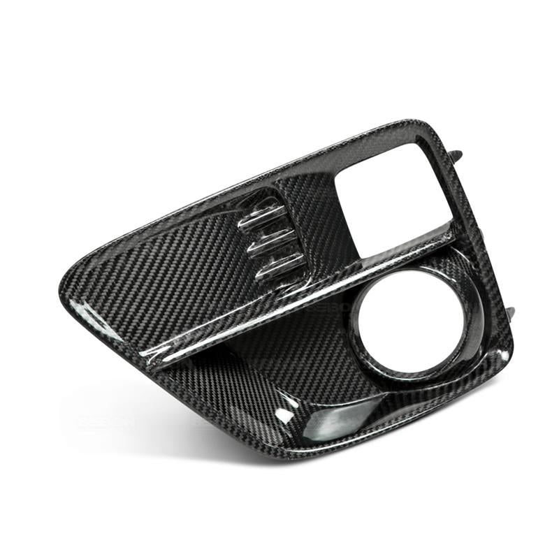 Seibon 15-17 Subaru Impreza WRX/STi Carbon Fiber Fog Light Surrounds (pair)