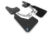 Rally Armor 25-26 Hyundai Ioniq 5 PE Blk Mud Flap w/Light Blue Battery Logo