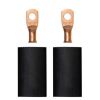 Moroso 1/4in Dia Stud 8 GA Wire Crimp/Solder Battery Cable Terminal Kit (2 Pack)