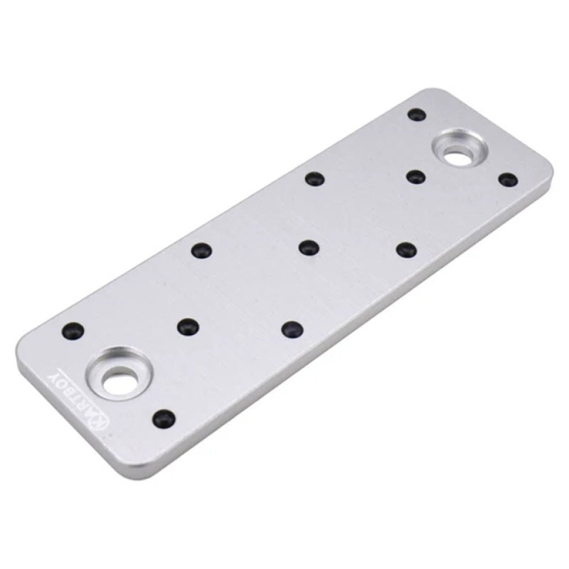 Kartboy Subaru Dead Pedal - Silver Anodized
