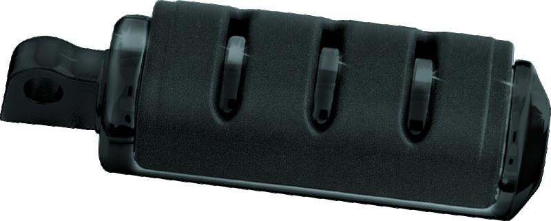 Kuryakyn Trident Large Peg With Male Adapter Gloss Black