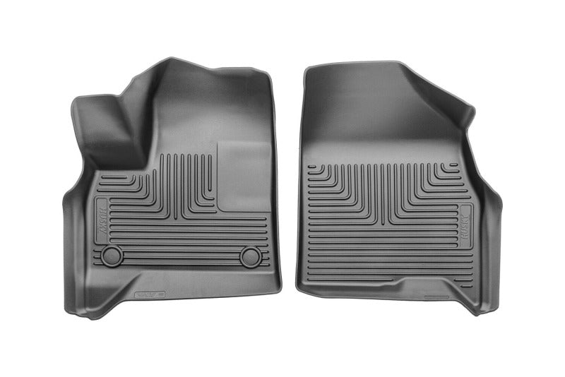 Husky Liners 24-25 Chevrolet Traverse/GMC Acadia Weatherbeater Front Floorliner (2pc) - Blk