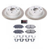 Power Stop 07-18 Nissan Sentra Rear Semi-Coated Rotor Kit