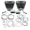 S&S Cycle 99-06 BT 4 1/8in Low Compression Bore Cylinder & Pistons Kit For 124in Hot Set Up Kit