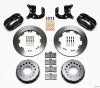 Wilwood Forged Dynalite P/S Rear Kit Mopar-Dana 2.72in Offset