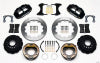 Wilwood Narrow Superlite 4R Rear P-Brk Kit 12.88in Big Ford New Style 2.50in Off Stag Mount