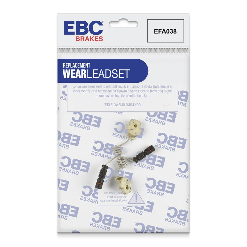 EBC 84-86 Mercedes-Benz 190/190E 2.3 Front Wear Leads