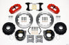 Wilwood Narrow Superlite 4R Rear P-Brk Kit 12.88in Red 2005-2014 Mustang