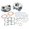 S&S Cycle 66-78 BT Super Stock 3-5/8in Bore O-Ring Style Dual Plug Cylinder Head Kit - Natural