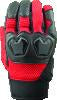 Speed and Strength Moment of Truth Gloves Red - Medium