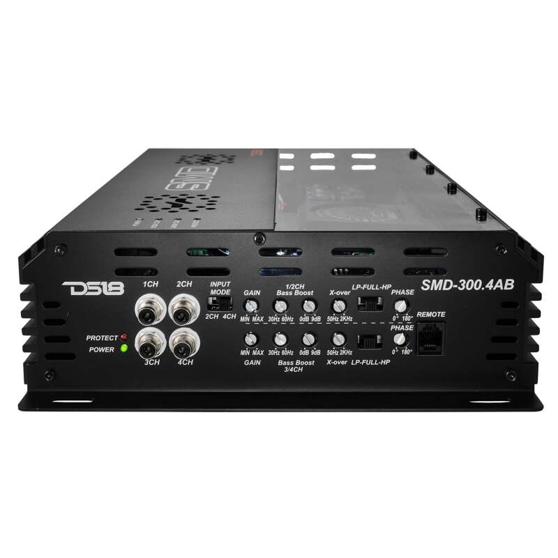 DS18 Steave Meade Colab 4-Channel Amp Class A/B 2x600/4ohm Bridge 4 x 300/2ohm 4x200/4ohm Watts LED