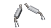 QTP 2016-2024 Chevrolet Camaro SS 6.2L QTP AR3 Dual Tip Axle Back