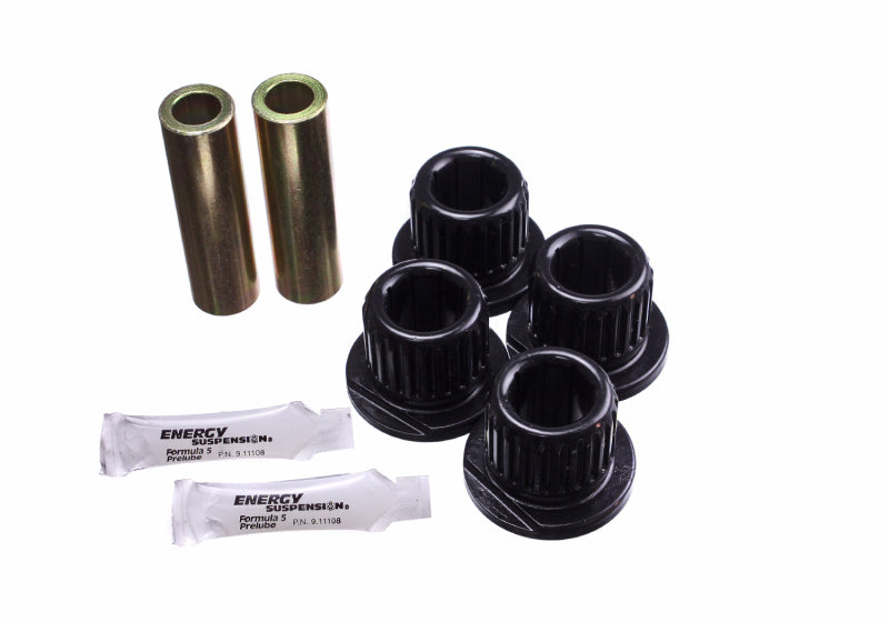 Energy Suspension Ford Rear Shackle Bushing Set - Black