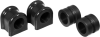 Prothane 97-99 Dodge Dakota 4wd Front Sway Bar Bushings - 33mm - Black