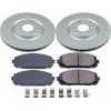 Power Stop 17-19 Jeep Cherokee Front Z17 Evolution Geomet Coated Brake Kit