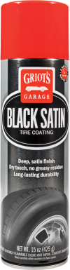 Griots Garage Black Satin Tire Coating - 15oz (Aerosol)