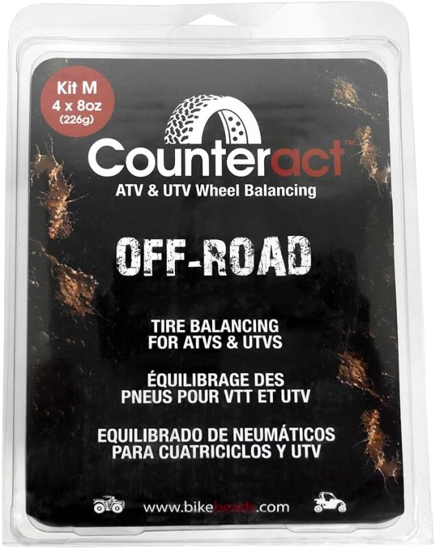 Counteract ATV/UTV Balancing Bead DIY Kit: (4) 8oz Bags