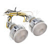 Letric Lighting Surface Indicators Lights Polished White/Amber