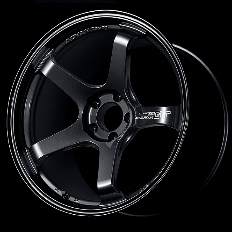 Advan GT Beyond 17X7.5 / +48 Offset / 5x112 BC / +48mm Bore / Racing Titanium Black