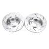 Power Stop 09-12 Hyundai Elantra Front Evolution Drilled & Slotted Rotors - Pair