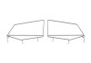 Rampage 1987-1995 Jeep Wrangler(YJ) Window Frame Only - Black