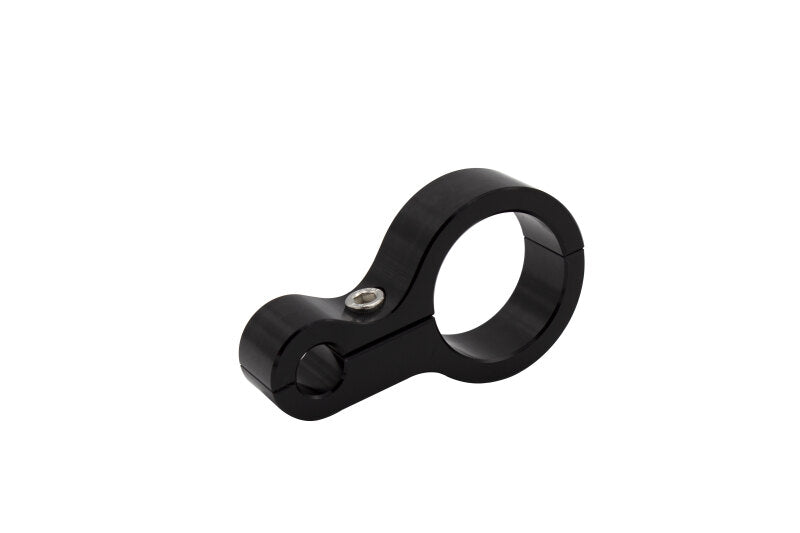Fleece Performance 6061 T6 Aluminum 1/2in Routing Hole 1.5in Roll Bar Clamp - Black Anodized