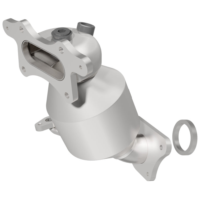 MagnaFlow Direct Fit Catalytic Converter 09-10 Honda Fit 1.5L Front