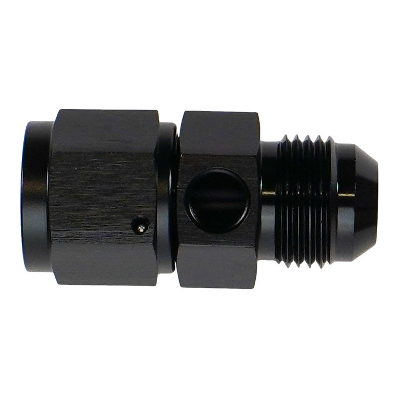 DeatschWerks 10AN Male Flare to Female Flare Swivel with 1/8th NPT