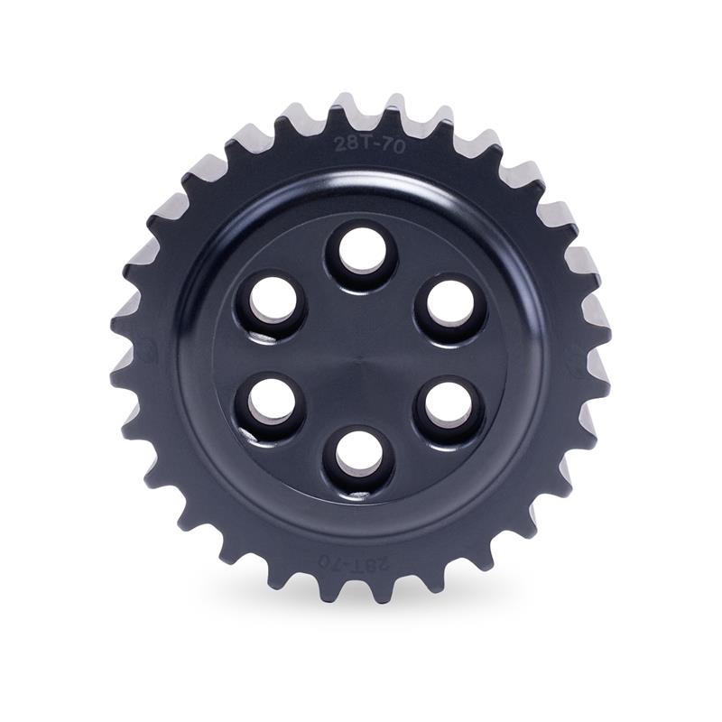 KraftWerks Cogged Pulley - 70mm Cogged 42mm Width (6 Bolt / Must Use Adapter Hub)