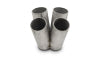 Vibrant 4 into 1 SS Turbo Mani Collector for All T4 in Flange 48mm Pipe OD 4.75in tall 78mmx64mm out
