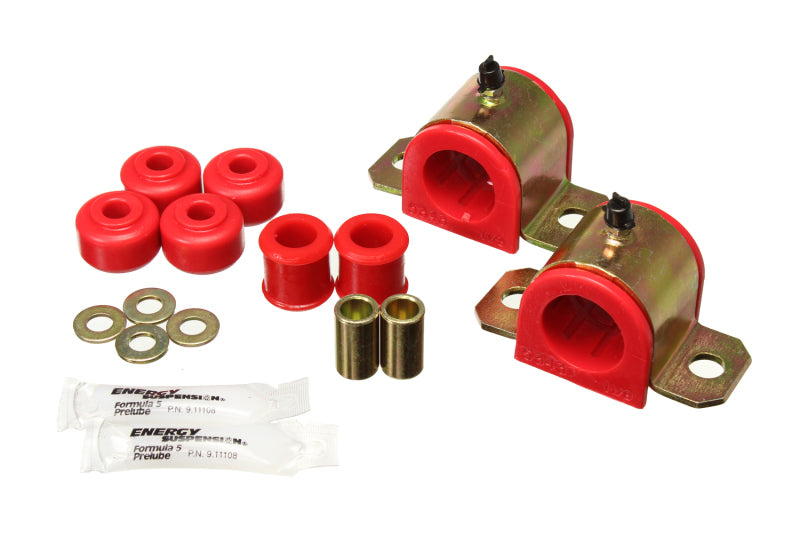 Energy Suspension Front Sway Bar Bushing Set 21mm - Red