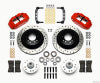 Wilwood Narrow Superlite 6R Front Hub & 1PC Rtr Kit 12.88in Drilled -Red 74-80 Pinto/Mustang II