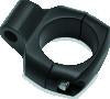 Kuryakyn Mirror Adapter 1-1/4inch Bars Mount Satin Black