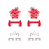 Power Stop 92-01 Honda Prelude Rear Red Calipers w/Brackets - Pair