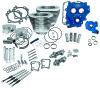 S&S Cycle 07-17 4in Bore 585CE Cam Power Pack - Silver