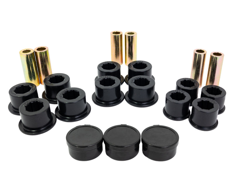 Energy Suspension 04-15 Nissan Titan Rear Spring Bushing Set - Black