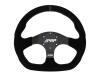 PRP Comp-R D-Shape Suede Steering Wheel - Blue