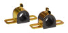 Prothane Universal 90 Deg Greasable Sway Bar Bushings - 31MM - Type B Bracket - Black