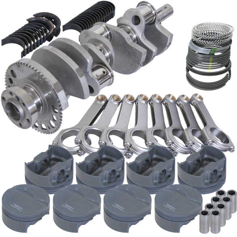 Eagle Chevy LS2 4.000in Crank 58 Tth Reluctor 6.125in H-Beam -14cc 4.005in Pistons Rotating Assembly